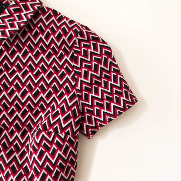 ASOS DESIGN JERSEY RETRO SUIT CROP TOP - Picture 5 of 7